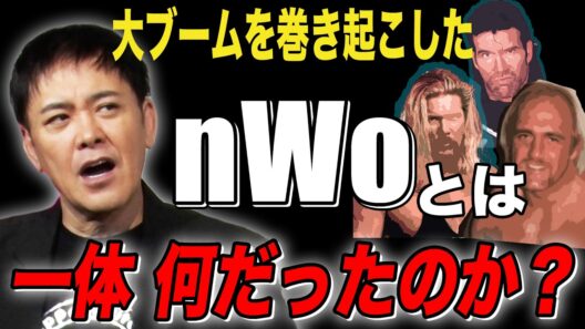 #339【nWo】日米で爆発的大ブーム!!有田が異色のヒール軍団『nWo』を紐解く【プロレスレーダーチャート】