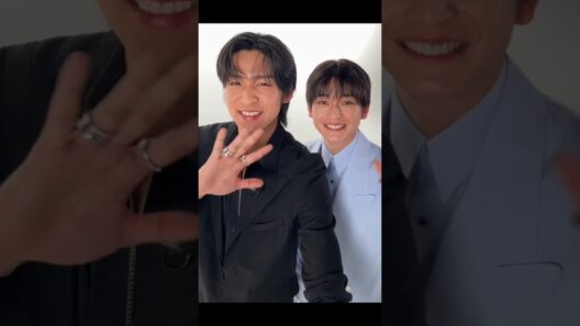 【めっちゃ楽しみ😍】目黒蓮🖤渡辺翔太💙SnowMan#目黒蓮#渡辺翔太#めめ#しょっぴー#snowman#スノーマン#renmeguro#めめなべ