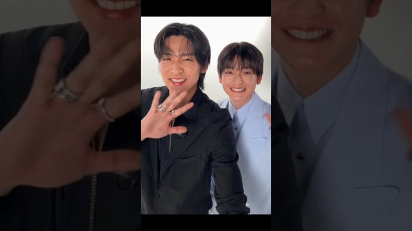 【めっちゃ楽しみ😍】目黒蓮🖤渡辺翔太💙SnowMan#目黒蓮#渡辺翔太#めめ#しょっぴー#snowman#スノーマン#renmeguro#めめなべ