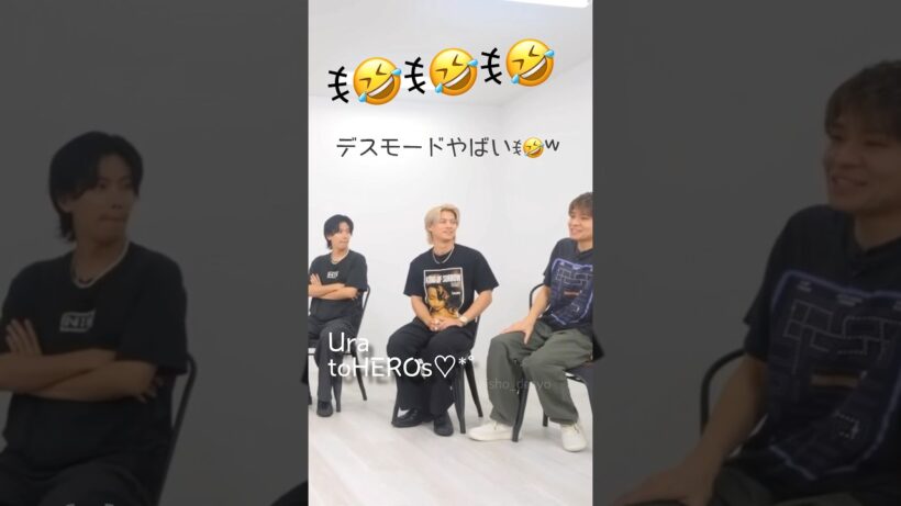 【Number_i】裏toHEROs♡岸くんをベタ褒めな紫耀くん♥️でも岸くんの聞き違いが面白すぎた🤣💜 #number_i #なんばーあい #平野紫耀 #ひらのしょう #岸優太 #神宮寺勇太