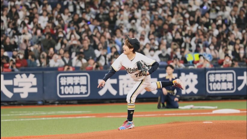 【5年連続！】なにわ男子 藤原丈一郎さんの2026年開幕戦始球式【2026.3.27】