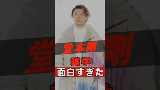 KinKi Kids 堂本剛の面白すぎエピソード #shorts #ゴシップ #芸能人 #芸能界 #おもしろい #雑学 #アーティスト #ミュージシャン #バンド #キンキキッズ