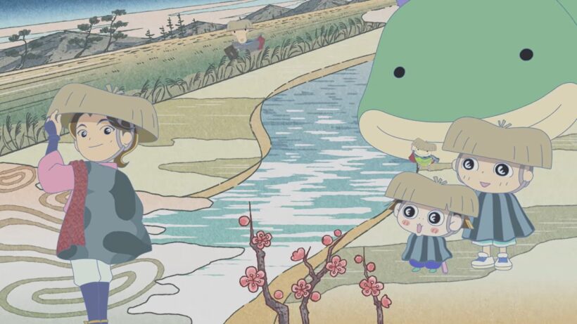 アニメ「おじゃる丸」第29シリーズエンディング映像／エンディングテーマ：氷川きよし「旅でござんす おじゃる丸」