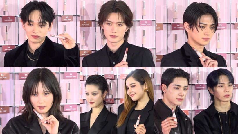 山中柔太朗、XG、本田翼、宮世琉弥、岩瀬洋志ら豪華セレブリティ来場！『YSL LOVENUDE HOTEL TOKYO SECRET CHECK-IN』レセプション