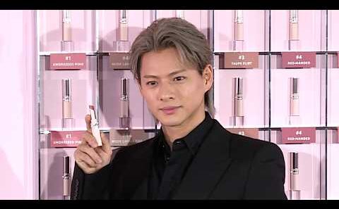 Number_i平野紫耀、新生活を迎えた人にエール（「YSL LOVENUDE HOTEL TOKYO SECRET CHECK-IN」レセプション）