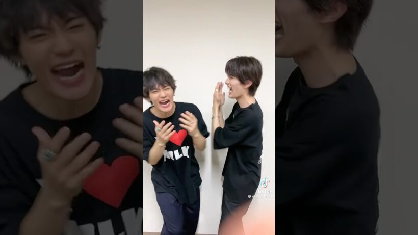 【milk】"見つめ合いながら…テレパシー踊る"#佐野勇斗 #山中柔太朗 #milk