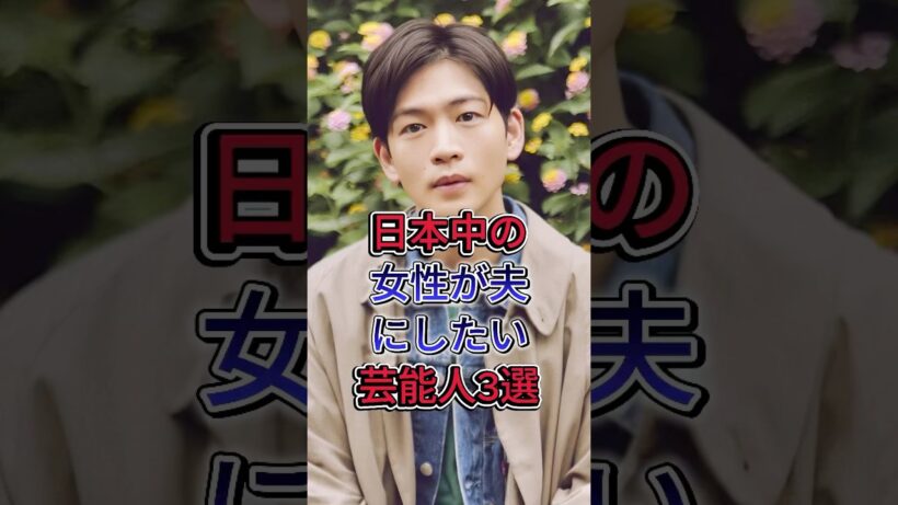 日本中の女性が夫にしたい芸能人3選#芸能人 #芸能 #shorts #松下洸平 #鈴木亮平 #fyp