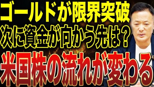 米国株の資金循環が大きく変わった！ゴールドの次に狙われる市場をデータで予測【2026年相場】