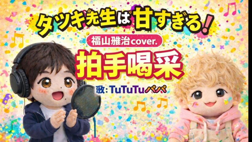 福山雅治 新曲　拍手喝采　タツキ先生は甘すぎる！主題歌TVサイズサビのみアカペラCover.　#福山雅治#拍手喝采#タツキ先生は甘すぎる#bros1991#主題歌 #町田啓太 #cover #アカペラ