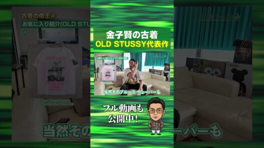 【stussy】これが金子賢が集めるstussyの世界#stussy