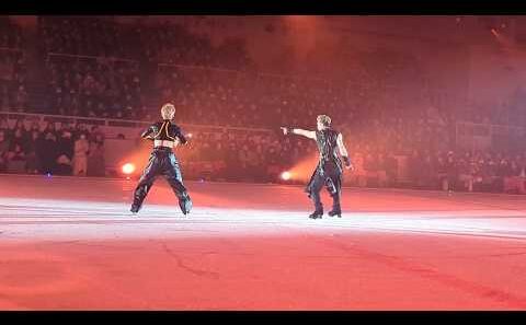 2026 3/22 12：00 滑走屋第二巻　高橋大輔＆友野一希　『AVA』　西アリーナ1列より