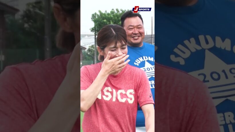 吉田沙保里がラグビーのタックルをやってみた！超絶アスリートがラグビーをやってみた！#rugby  #shorts