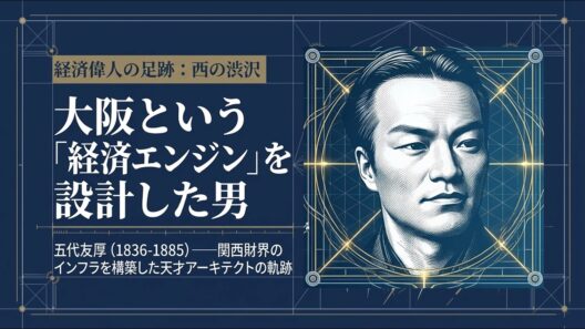 五代友厚「大阪という経済エンジンを設計した男」：経済偉人の足跡
