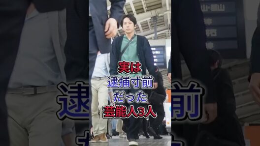 実は逮捕寸前だった芸能人3人 #吉泽亮 #二宫和也 #芸能人 #fyp