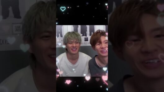 心でキスしてます！ #number_i #岸優太 #平野紫耀 #classseven #心にキスをした