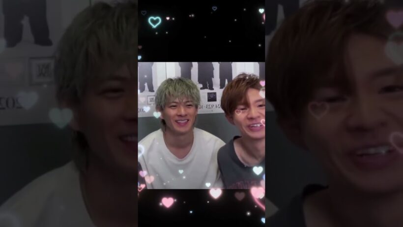 心でキスしてます！ #number_i #岸優太 #平野紫耀 #classseven #心にキスをした