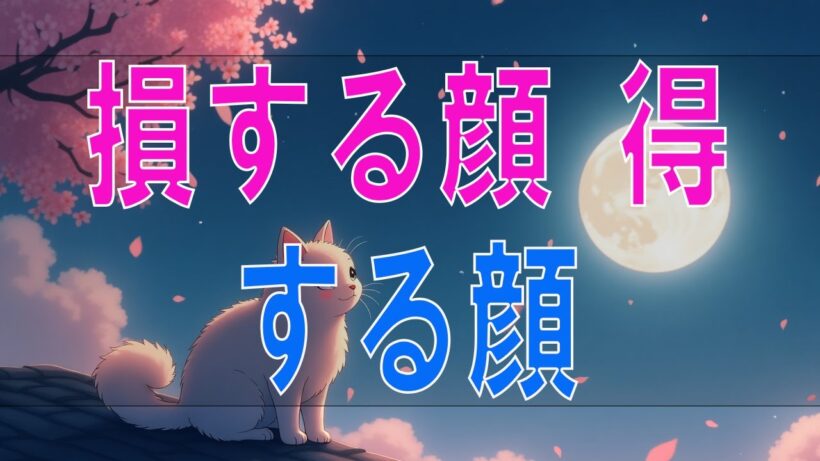 【武田鉄矢今朝の三枚おろし】『損する顔 得する顔』