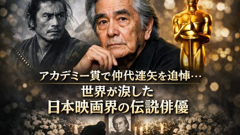 😢 アカデミー賞で仲代達矢を追悼…世界が涙した日本映画界の伝説俳優