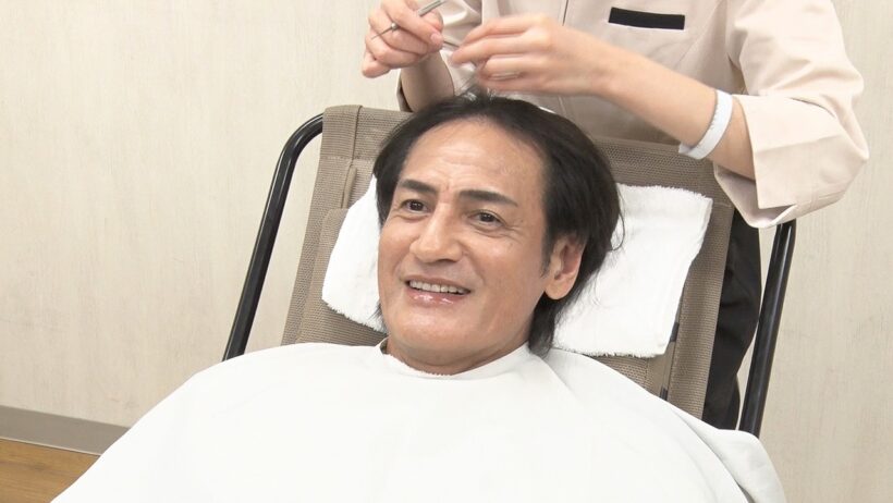 本並健治、増毛初体験　CMで渡部篤郎＆浅利陽介と共演　アートネイチャー新CM＋メーキング