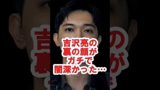 吉沢亮の「裏の顔」がガチで闇深かった…
