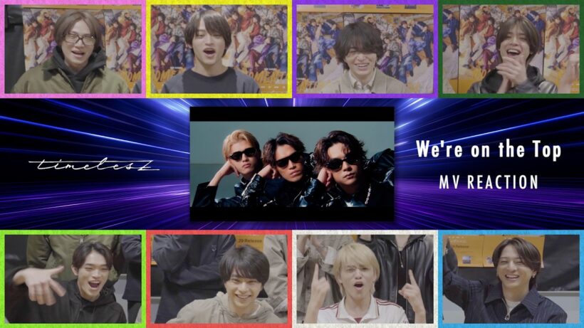 timelesz ｢We’re on the Top｣ MV Reaction