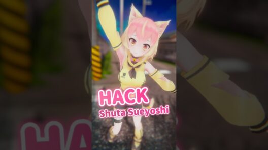 流行りの HACK / Shuta Sueyoshi 踊ってみた #金子みねこ #Vtuber #shorts #dance #HACK #ShutaSueyoshi #memes