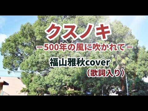クスノキ🎸福山雅治　フル歌ってみた　歌詞付き