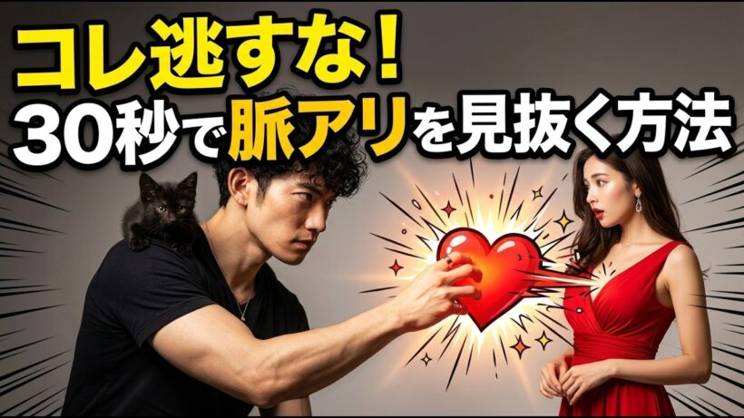【逃すんじゃねえぞ…】30秒わかる脈アリサイン