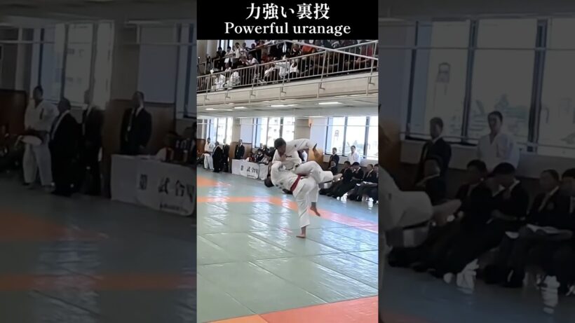 【柔道】力強い裏投！｜関東選抜高校柔道大会 Judo Powerful uranage
