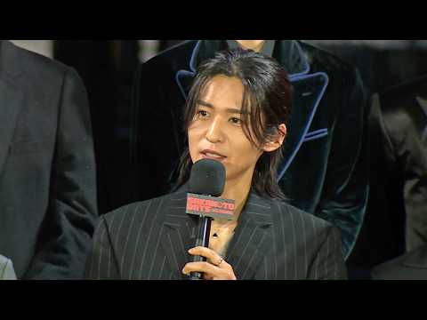 カナダ滞在中の目黒蓮が一時帰国　主演映画公開をPR（映画「SAKAMOTO DAYS」公開直前レッドカーペットイベント）