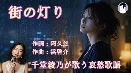 街の灯り（堺正章）【千堂綾乃が歌う哀愁歌謡カバーシリーズ】｜“恋が始まりそうな夜”｜#SUNO AI #昭和歌謡