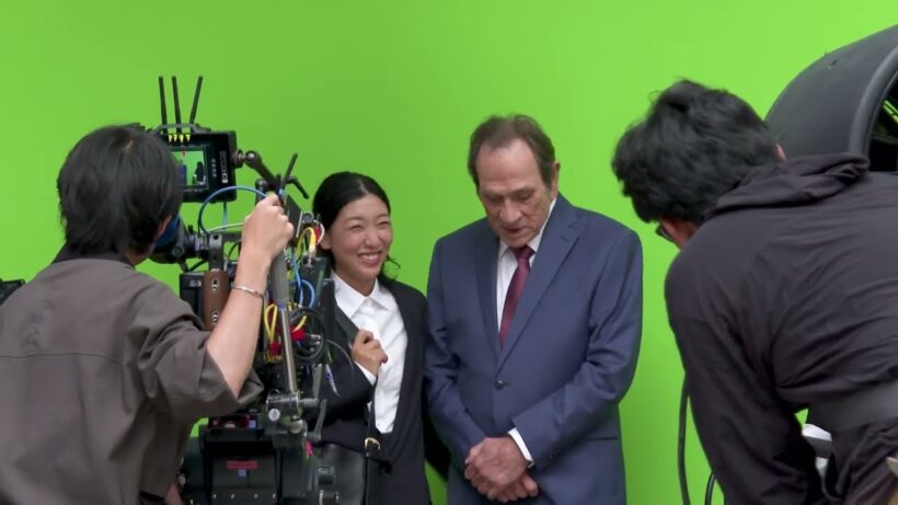 山本耕史、松尾諭、安藤サクラ、トミー・リー・ジョーンズ出演／サントリー・クラフトボス「宇宙人ジョーンズ・ある日の会議室」篇 メイキング