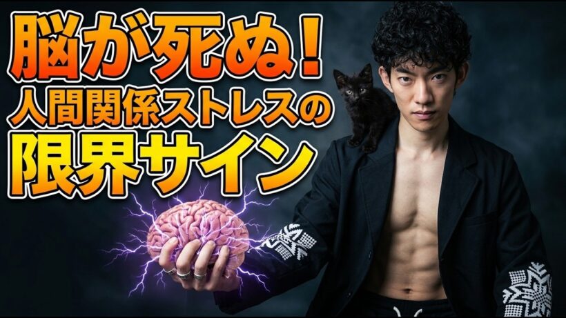 【人生詰むのはこれのせい】人間関係ストレスの限界サイン