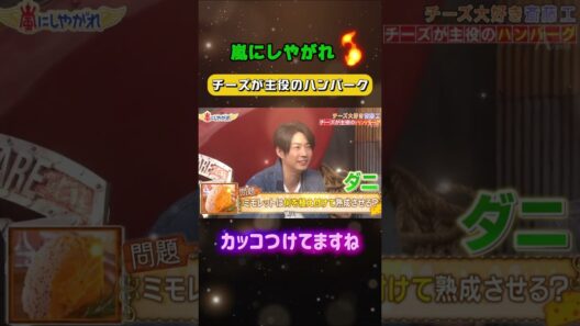 【嵐】🌺🕊️🍀 嵐にしやがれ【大野智&相葉雅紀】【 カッコつけてますね😎】