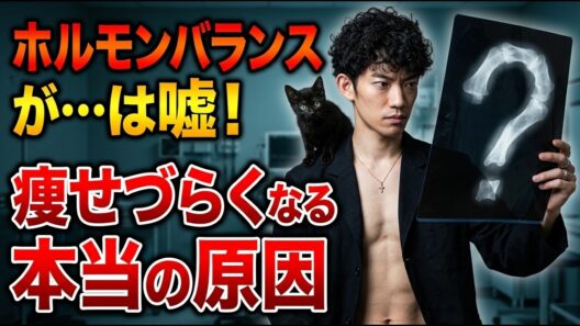 痩せづらい体質になる本当の理由