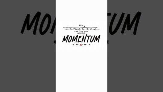 「We're timelesz LIVE TOUR 2026 episode 2 MOMENTUM｣ TEASER映像公開中🎬