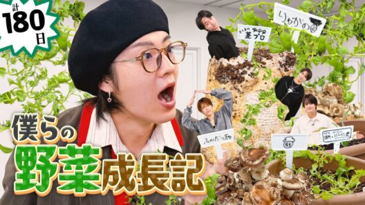 ACEes【僕らの野菜成長記】半年かけて育てた野菜をついに食べる🌱
