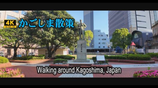 Walking around Kagoshima, Japan　【4K】鹿児島散策　五代友厚#DOVA-SYNDROME