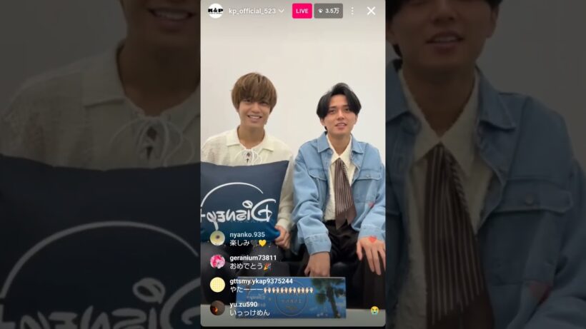 King & Prince Instalive #キンプリ #永瀬廉 #高橋海人