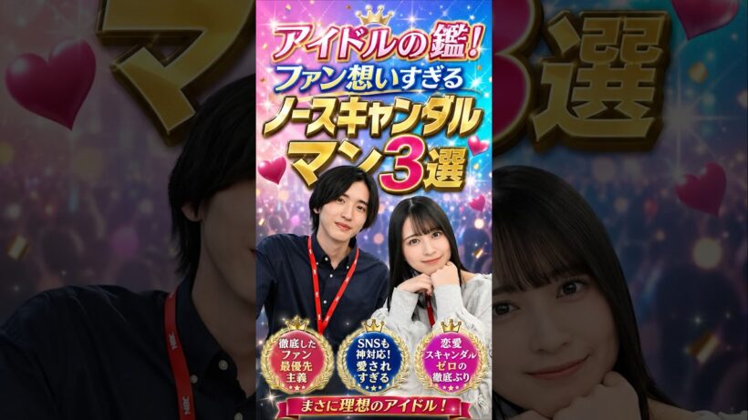 アイドルの鑑！ファン想いすぎるノースキャンダルマン3選#ジャニーズ#道枝駿佑#上田竜也