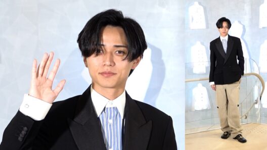 キンプリ 永瀬廉、紅白思い出のジャケット姿でディオール心斎橋来場　松竹座の地に訪れ「運命を感じる」　『「ハウス オブ ディオール 心斎橋」オープンイベント』