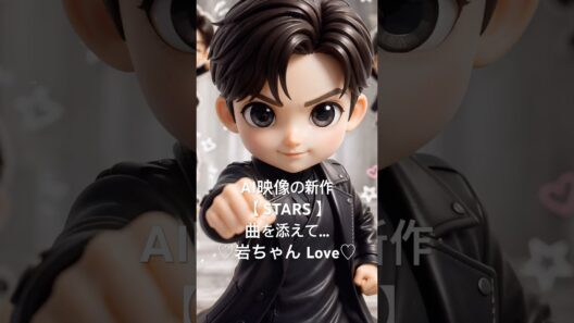 #岩田剛典#PixVerse#ai#shorts#STARS #三代目JSB  【ステッカー・ジャイブ】【キャプション裏技】を使用🥰💖✨️
