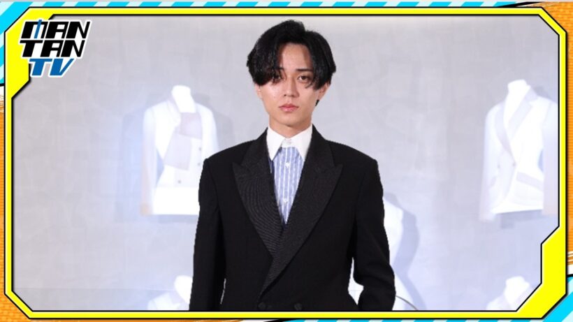 King ＆ Prince永瀬廉、ジャケット×カーゴパンツで遊び心あるスタイリングで「ディオール」イベントに　大阪での思い出は「関西ジュニア時代の松竹座」