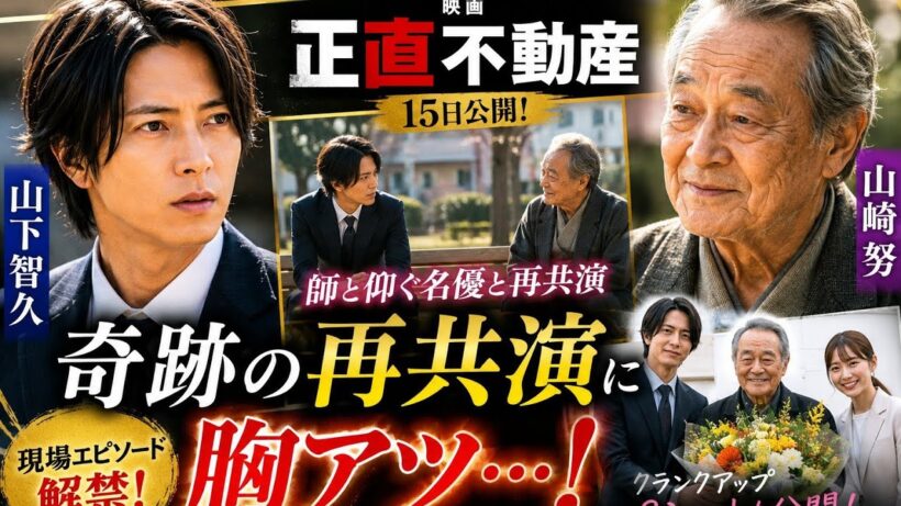 🔥山下智久×山崎努 奇跡の再共演…エモすぎる舞台裏✨