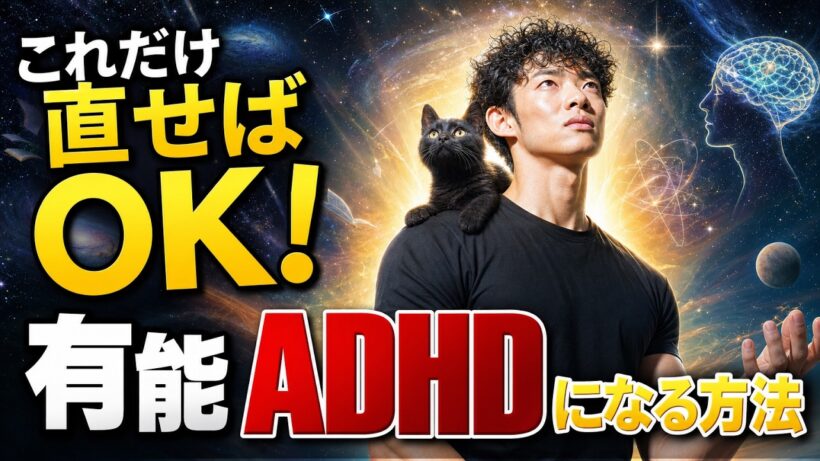 【直せば勝てる】有能ADHD になる方法
