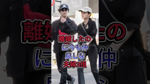 離婚したのに今も仲良しな夫婦3组#及川光博 #前田敦子 #芸能人  #fyp