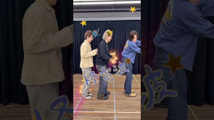 宇宙🪐に向け交信中⚡️ #number_i #神宮寺勇太 #平野紫耀  #岸優太  #怪電波 #mosimosi
