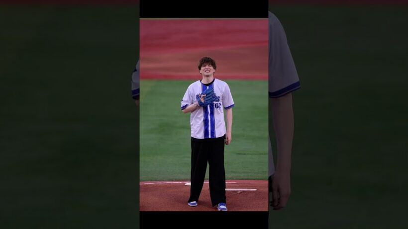 2026-05-26 城田優さん始球式@横浜スタジアム　横浜DeNAベイスターズvsオリックスバファローズ #始球式