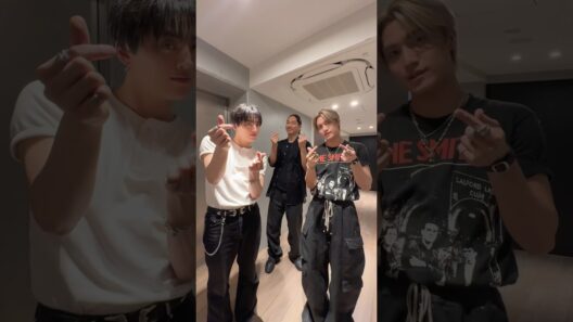 #EXILE AKIRAさんと #Snaps 手振りチャレンジ☀️