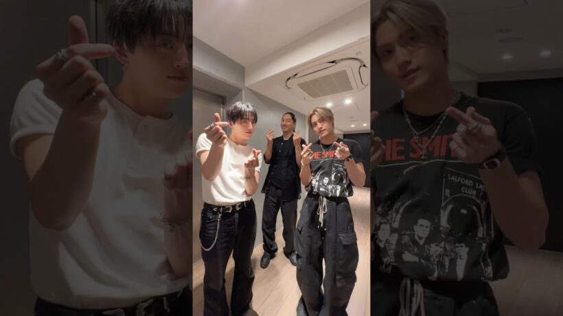 #EXILE AKIRAさんと #Snaps 手振りチャレンジ☀️
